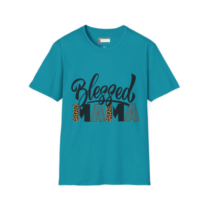 Graphic Blessed Mama Comfort Styled T-shirts