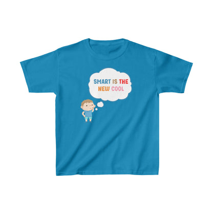 Unisex Kids Smart is The New Cool Ultimate Comfort T-Shirts