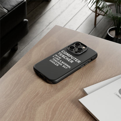 Computer Teacher iPhone Case