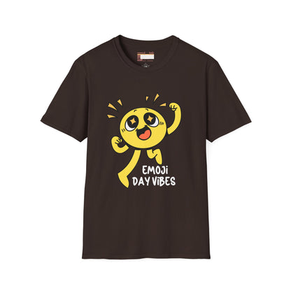 Graphic Emojis Designed Comfort Styled Minimalist T-shirts