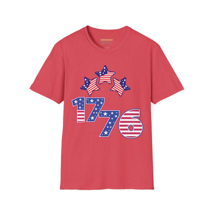 Freedom 1776 Independence Day Ultimate Comfort Unisex T-shirt