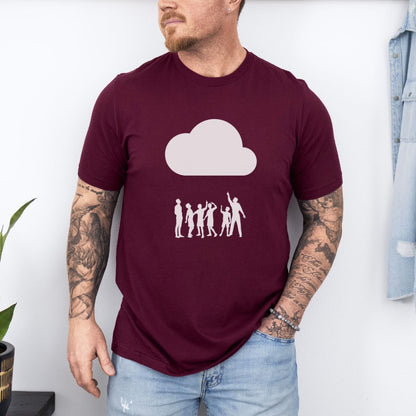 Graphic Cloud Engineers IT Ultimate Comfort Unisex  T-shirt