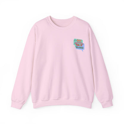 Graphic Designed Minimalist  Hope Whispers Crewneck Sweatshirt