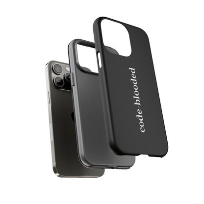 Code Blooded (Technology Programmers) iPhone Case