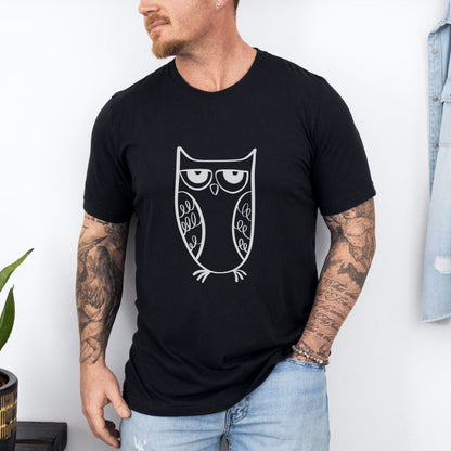 Graphic Designed Owl Ultimate Comfort Unisex T-shirt