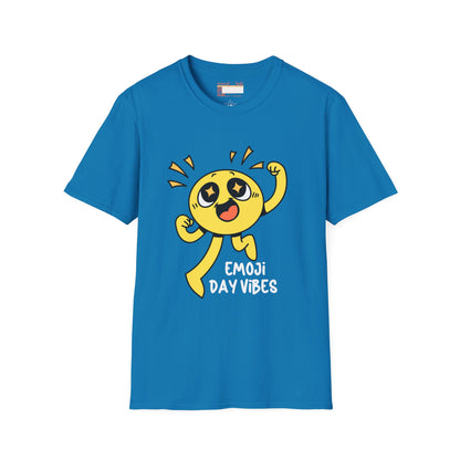 Graphic Emojis Designed Comfort Styled Minimalist T-shirts