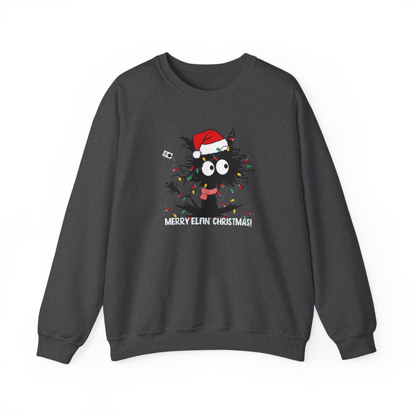 Graphic Designed Holiday Christmas Unisex Crewneck Sweatshirt