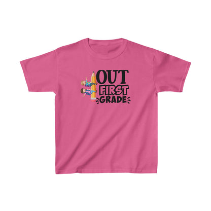 Unisex Kids Out First Grade Ultimate Comfort T-Shirts