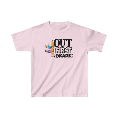 Unisex Kids Out First Grade Ultimate Comfort T-Shirts