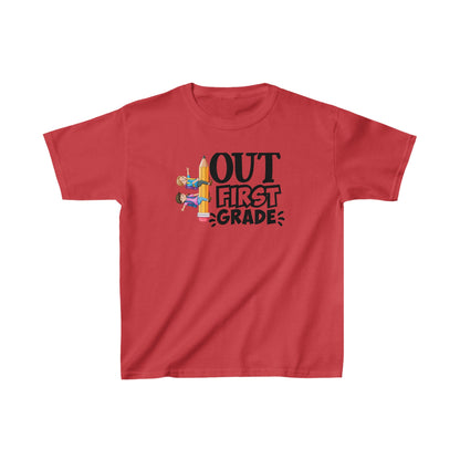 Unisex Kids Out First Grade Ultimate Comfort T-Shirts