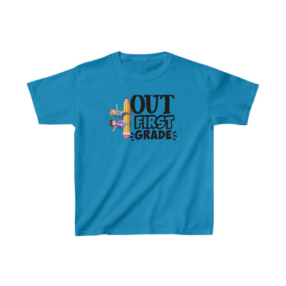 Unisex Kids Out First Grade Ultimate Comfort T-Shirts