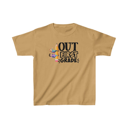 Unisex Kids Out First Grade Ultimate Comfort T-Shirts
