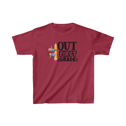 Unisex Kids Out First Grade Ultimate Comfort T-Shirts