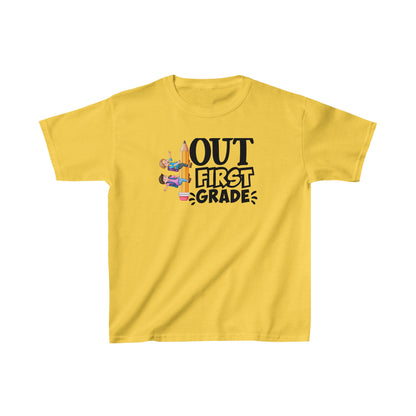 Unisex Kids Out First Grade Ultimate Comfort T-Shirts