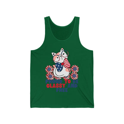 American Independence Ultimate Comfort Styled Unisex Funny Tank Top