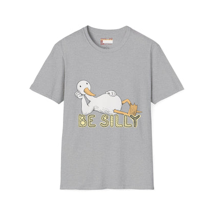 Graphic Designed Minimalist Silly Goose Comfort Styled T-shirts