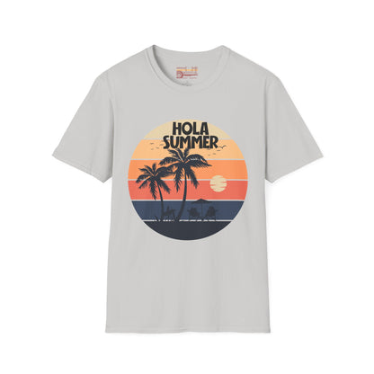 Hola Welcome Summer Ultimate Comfort Styled Unisex T-shirt
