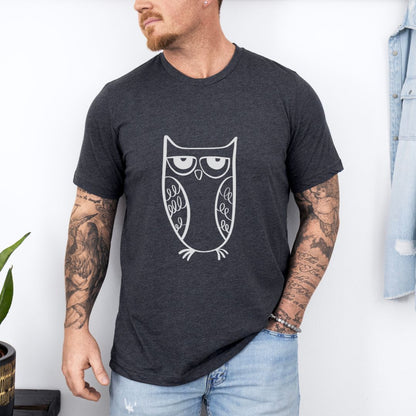 Graphic Designed Owl Ultimate Comfort Unisex T-shirt