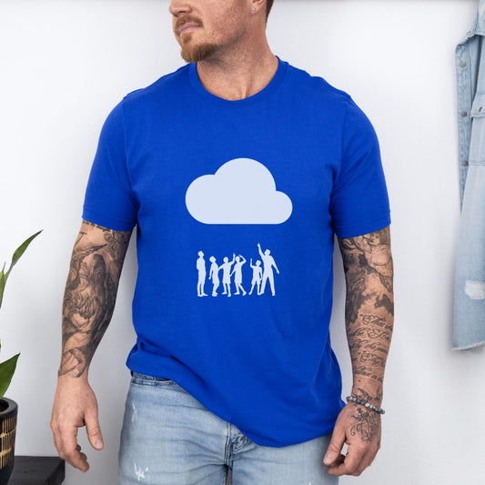 Graphic Cloud Engineers IT Ultimate Comfort Unisex  T-shirt