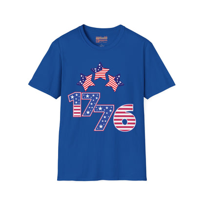 Freedom 1776 Independence Day Ultimate Comfort Unisex T-shirt