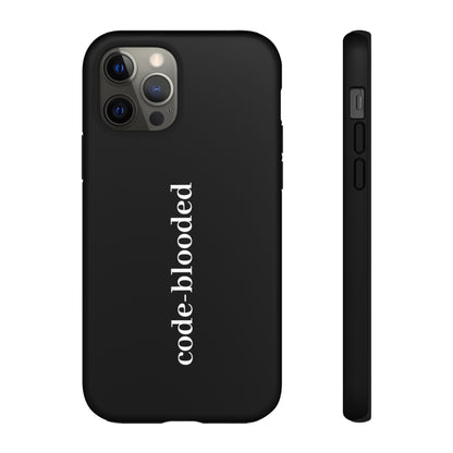 Code Blooded (Technology Programmers) iPhone Case