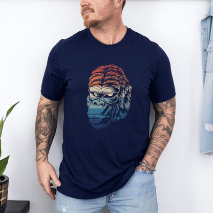 Minimalist Graphic Designed Ultimate Comfort Unisex Gorilla T-shirt
