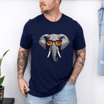 Minimalist Graphic Designed Ultimate Comfort Unisex Elephant T-shirt
