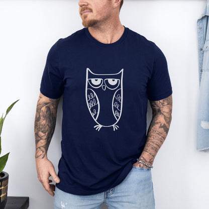 Graphic Designed Owl Ultimate Comfort Unisex T-shirt