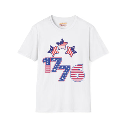 Freedom 1776 Independence Day Ultimate Comfort Unisex T-shirt