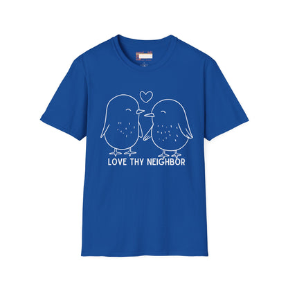 Graphic Christian Bible Gospel Unisex Comfort T-shirt, Christian Love Thy Neighbor Tees