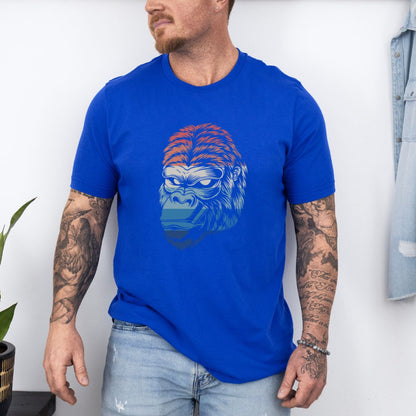 Minimalist Graphic Designed Ultimate Comfort Unisex Gorilla T-shirt