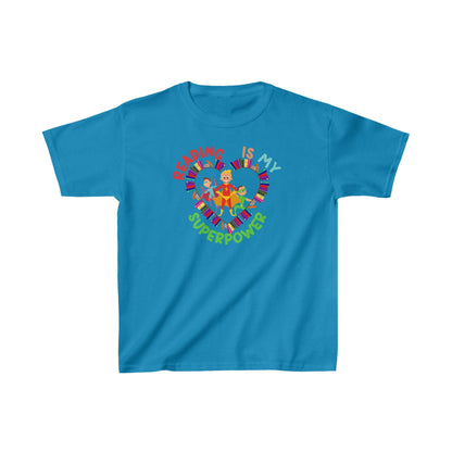 Unisex Kids Reading Is My Superpower Ultimate Comfort T-Shirts