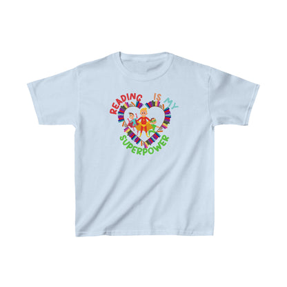 Unisex Kids Reading Is My Superpower Ultimate Comfort T-Shirts