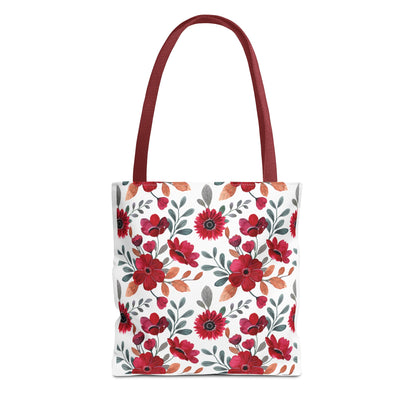 Summer Graphic Wild Flower Tote Bag
