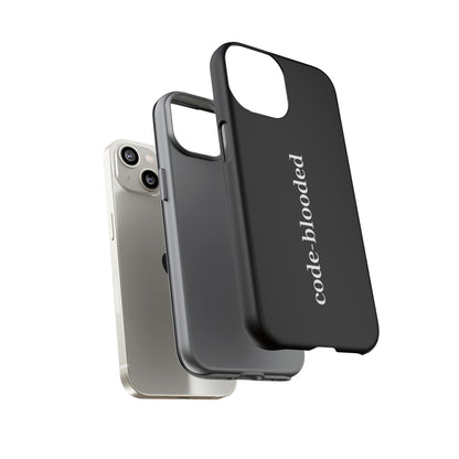 Code Blooded (Technology Programmers) iPhone Case