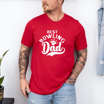 The Best Bowling Dad Ultimate Comfort T-shirt