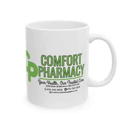 Comfort Pharmacy Ceramic Mug - 11oz & 15oz Coffee Cup