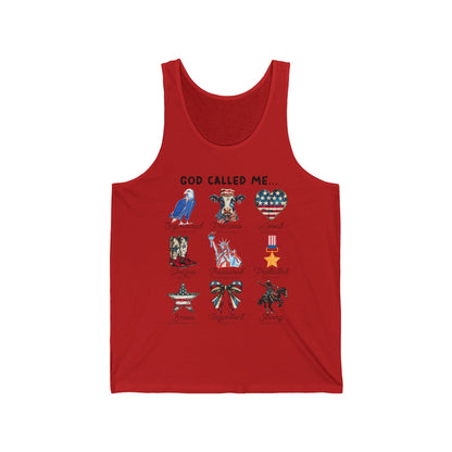 American Independence Graphic Ultimate Comfort Styled Unisex Tank Top