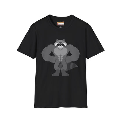 Graphic Designed Minimalist Racoon Unisex Comfort Styled T-shirts