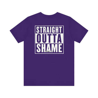 Straight Outta Shame Graphic Unisex T-shirt