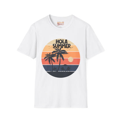 Hola Welcome Summer Ultimate Comfort Styled Unisex T-shirt