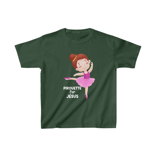 Graphic Designed Kids Ultimate Ballerina Dance Print Unisex T-shirts