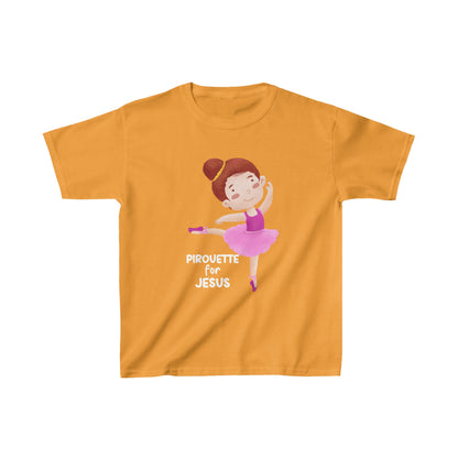 Graphic Designed Kids Ultimate Ballerina Dance Print Unisex T-shirts