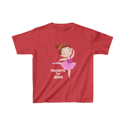 Graphic Designed Kids Ultimate Ballerina Dance Print Unisex T-shirts