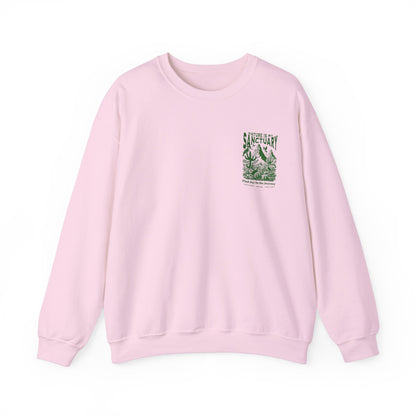 Graphic Designed Minimalist Crewneck Sweatshirt