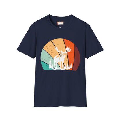 Graphic Designed Deer Colony Ultimate Comfort Unisex T-shirt
