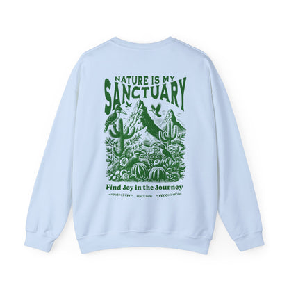 Graphic Designed Minimalist Crewneck Sweatshirt