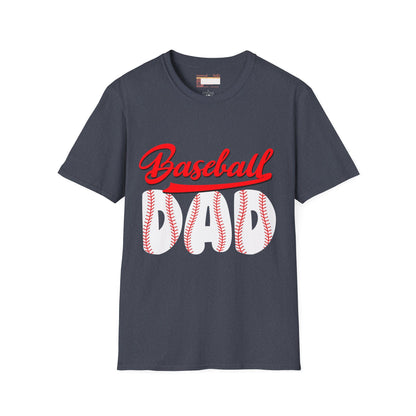 Graphic Base Ball Dad Comfort Styled T-shirts