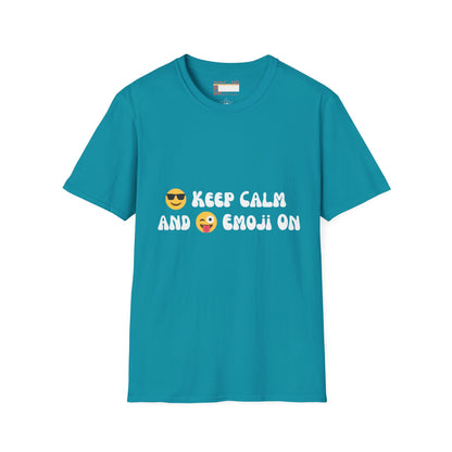 Graphic Emojis Designed Comfort Styled Minimalist T-shirts