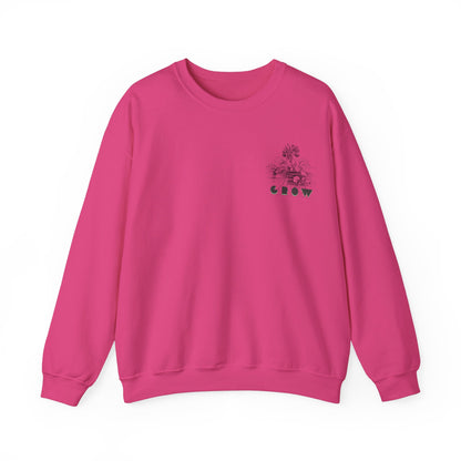 Graphic Designed Minimalist Crewneck Sweatshirt